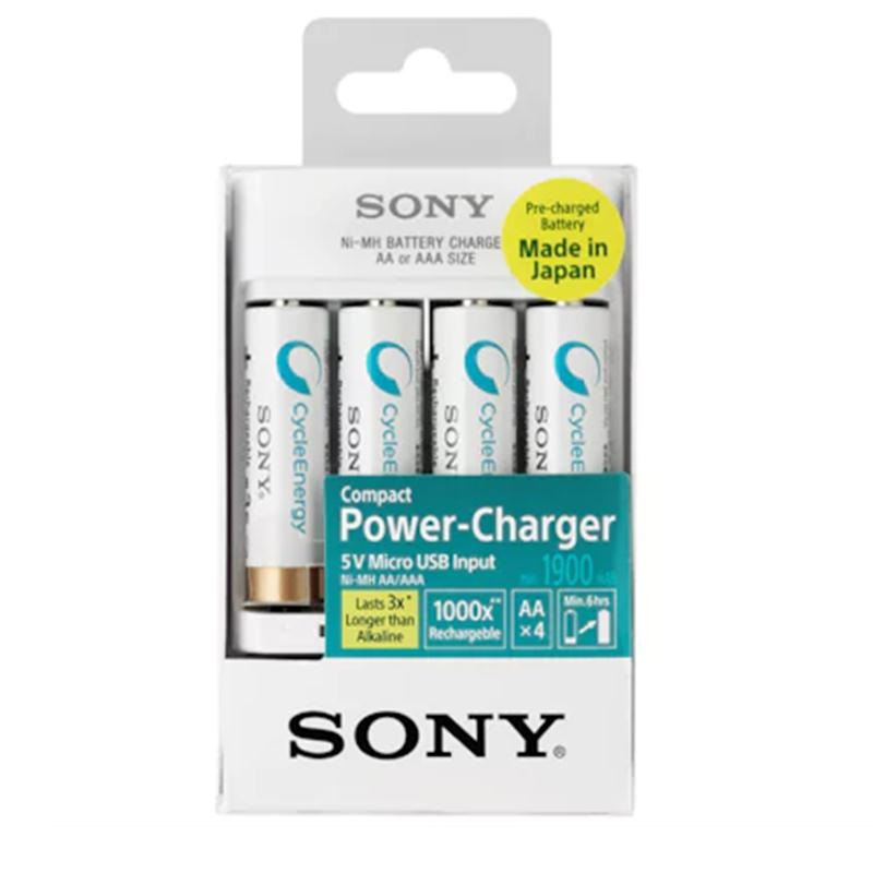 Bộ Pin Sạc Sony AA 1900mAh (BCG-34HHU4K)
