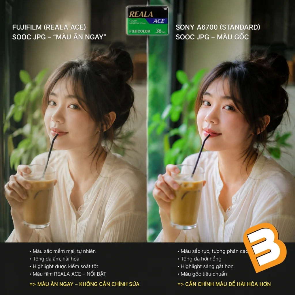Chất lượng hình ảnh từ cảm biến 40MP độ phân giải cao trên Fujifilm X-T6
