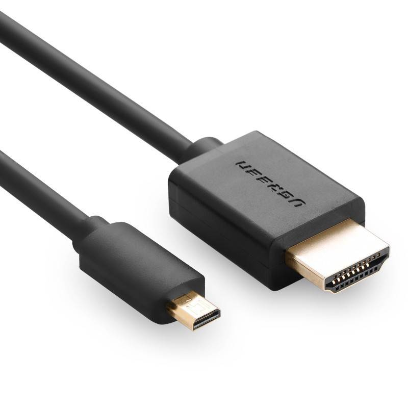 Cáp Chuyển Micro HDMI To HDMI Dài 2m Ugreen 30103