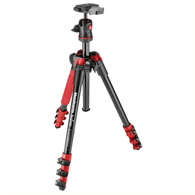 Chân Máy Ảnh Manfrotto Befree ALU (MKBFRA4-BH)/ Đỏ