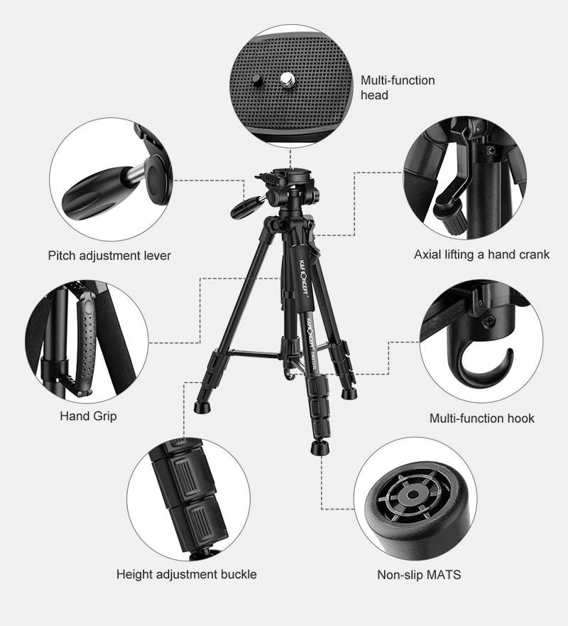 Chân Máy Ảnh Tripod KF09 048V1