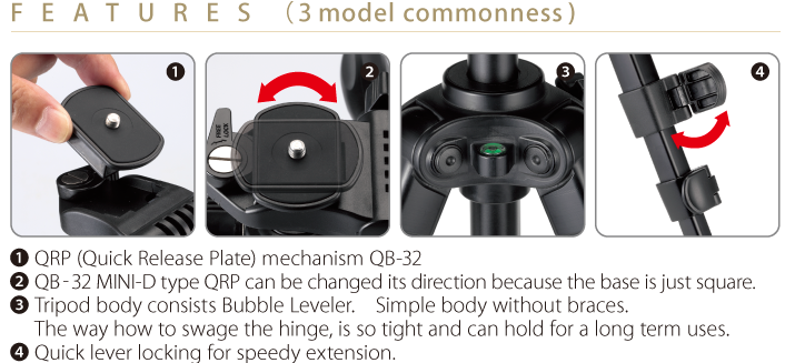 Chân máy Velbon M47