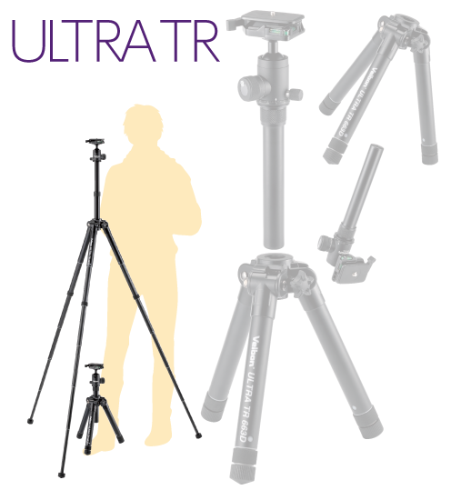 Chân máy Velbon Ultra 655A