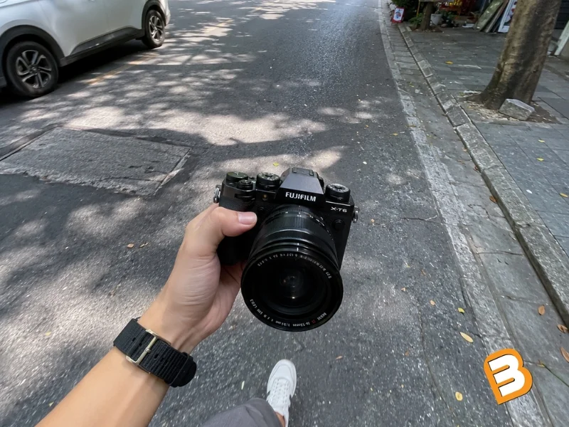 Test chống rung IBIS 7 stops khi quay vlog cầm tay bằng Fujifilm X-T6