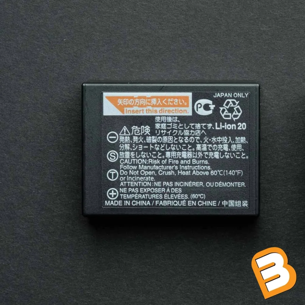 Thay pin dự phòng NP-W126S cho máy ảnh Fujifilm X-E5