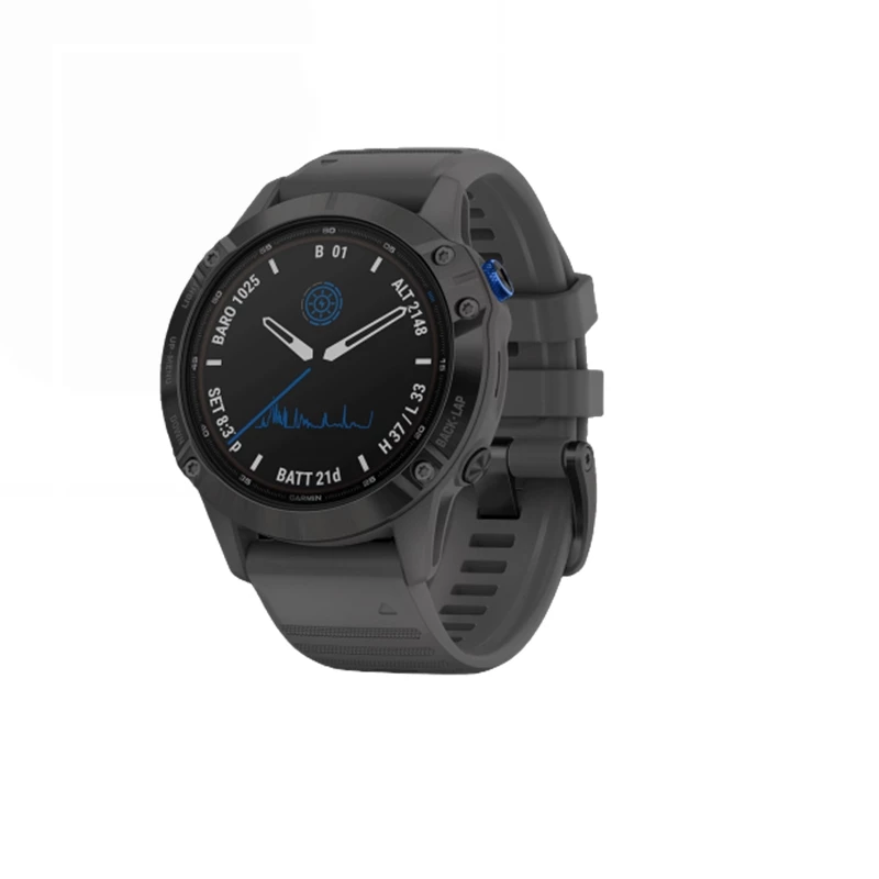 Đồng Hồ Thông Minh Garmin Fenix 6 Pro Solar - Black