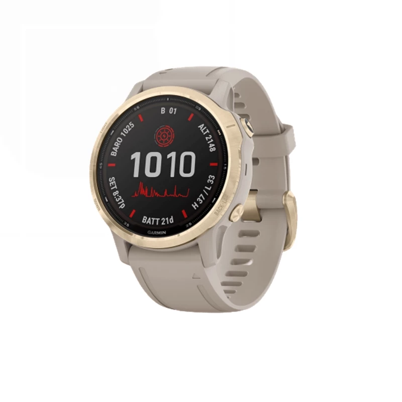 Đồng Hồ Thông Minh Garmin Fenix 6s Pro Solar - Yellow