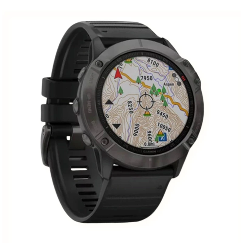 Đồng Hồ Thông Minh Garmin Fenix 6X (Sapphire, Carbon Gray DLC With Black Band)