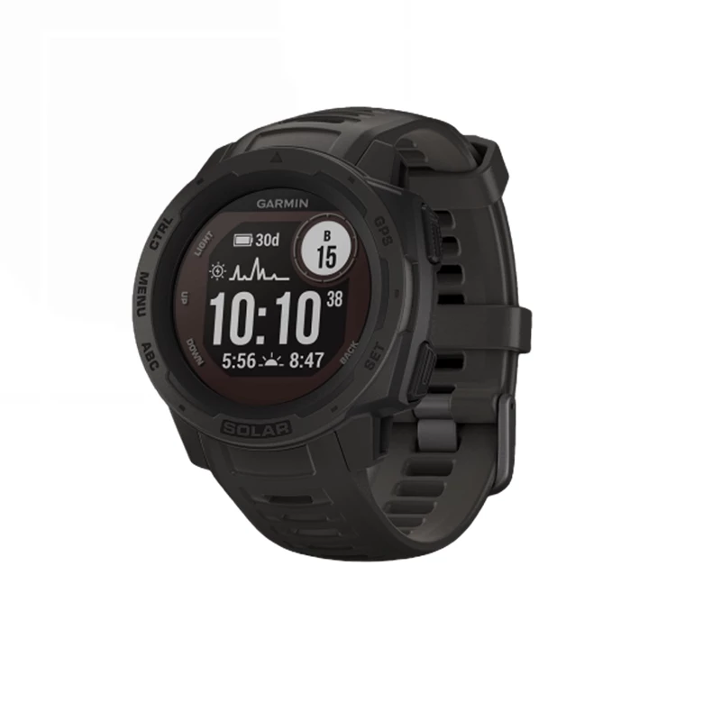 Đồng Hồ Thông Minh Garmin Instinct Solar - Graphite