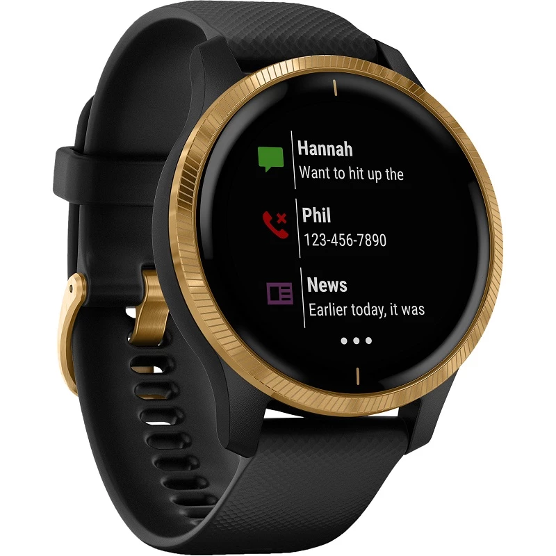 Đồng Hồ Thông Minh Garmin Venu - Black/Gold