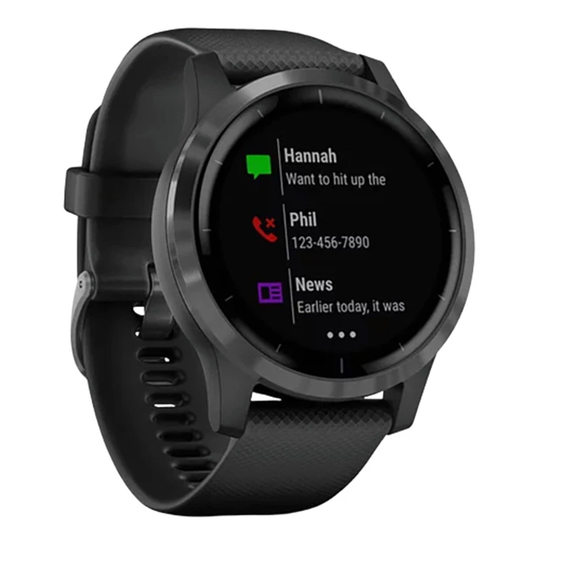 Đồng Hồ Thông Minh Garmin Vivoactive 4S 40mm - Black/Stale