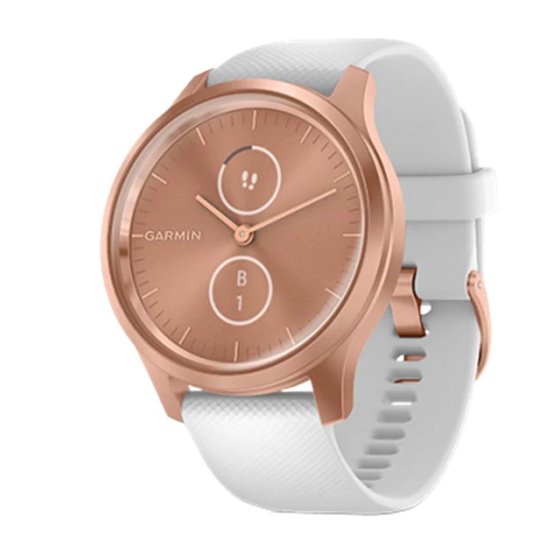 Đồng Hồ Thông Minh Garmin Vivomove Style - Rose Gold/White