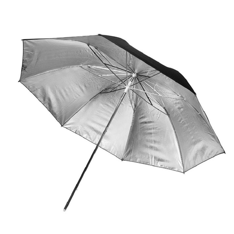 Dù Phản Đen Bạc 85cm