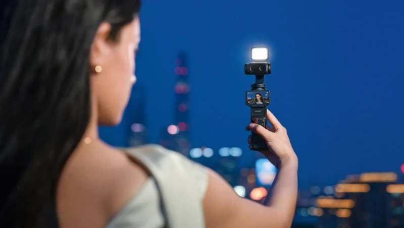 Gimbal cơ học 3 trục giúp triệt tiêu hoàn toàn các chuyển động rung lắc