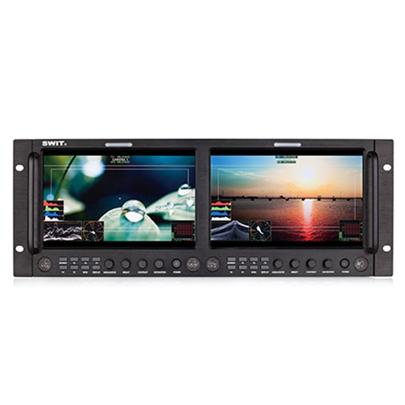 Màn Hình Hỗ Trợ Quay Monitor Swit M-1093F Dual 9-inch FHD Waveform Rack LCD