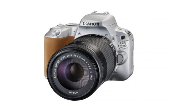 MÁY ẢNH CANON EOS 200D kit 18-55 IS STM (trắng) Hàng Nhập Khẩu