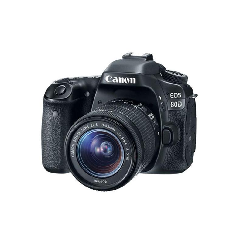 Máy Ảnh Canon EOS 80D Kit EF-S18-55mm F3.5-5.6 IS STM (nhập khẩu)