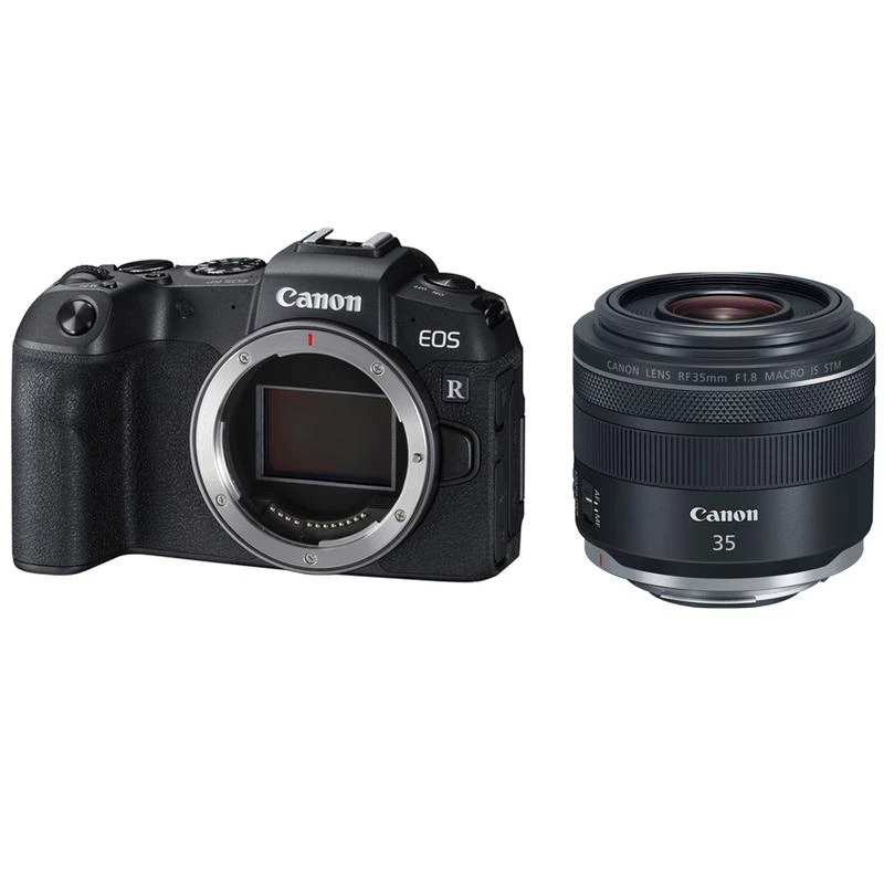 Máy Ảnh Canon EOS RP Body + RF35mm F1.8 Macro IS STM - Chính Hãng