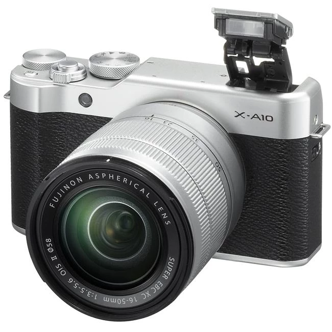 Máy Ảnh Fujifilm X-A10 kit XC16-50MM F3.5-5.6 OIS II (Bạc)