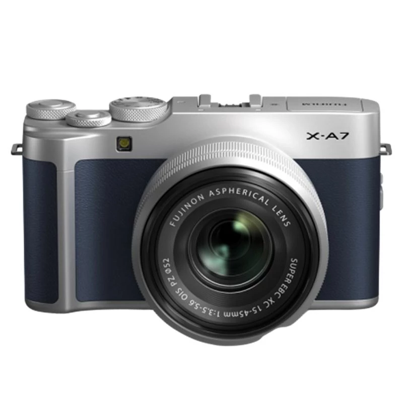 Máy Ảnh Fujifilm X-A7 Kit 15-45mm F 3.5.5.6 OIS PZ (Xanh Navy)