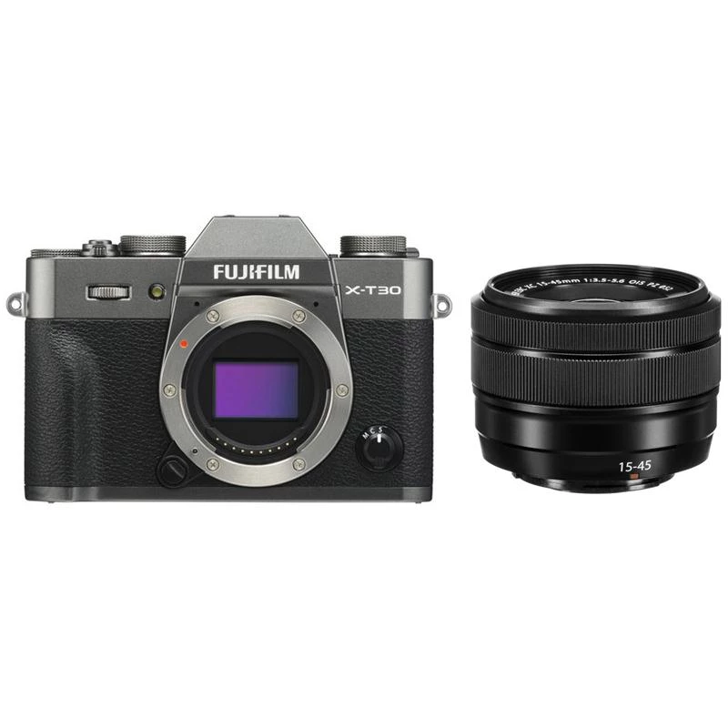 Máy Ảnh Fujifilm X-T30 Kit XC15-45 MM F 3.5.5.6 OIS PZ (Xám Than)