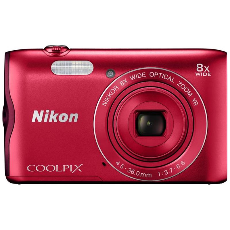 Máy ảnh Nikon Coolpix A300 (Đỏ)