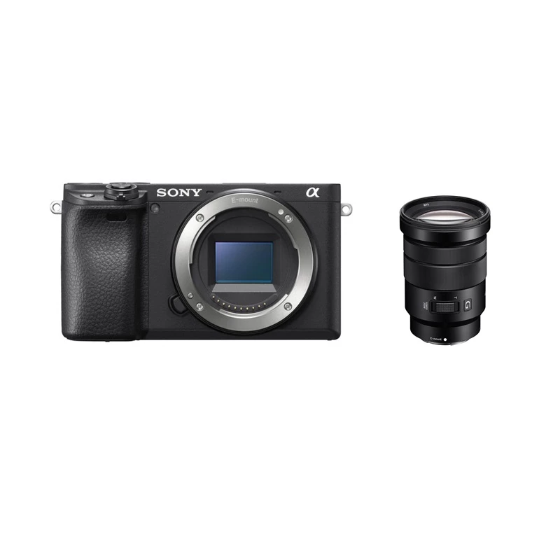 Máy Ảnh Sony Alpha A6400 Body/ ILCE-6400/ Đen + E PZ 18-105mm F4 G OSS - Chính Hãng