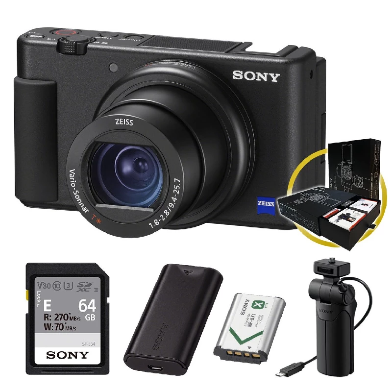 Máy Ảnh Sony ZV-1 Starter Kit - Chính Hãng