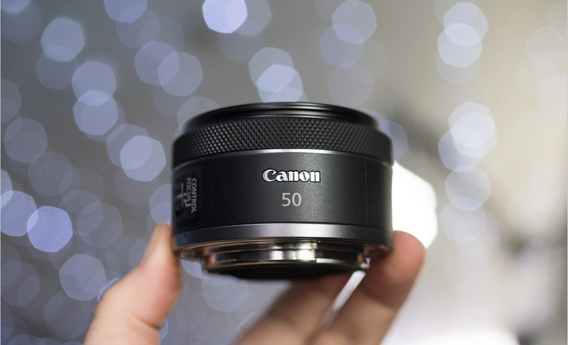 Canon RF 50mm f/1.8 STM nhỏ gọn chuyên chụp chân dung
