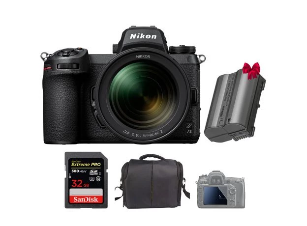 Nikon Z7 II + Kit 24-70mm f/4 (Chính hãng VIC)
