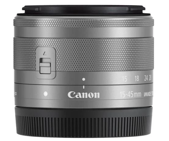 Ống kính Canon EF-M15-45mm F3.5-6.3 IS STM / Bạc