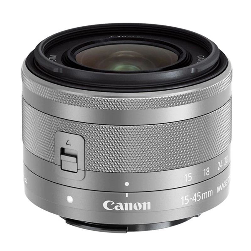Ống kính Canon EF-M15-45mm F3.5-6.3 IS STM / Bạc