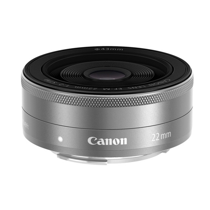 Ống kính Canon EF-M22mm F2 STM/ Bạc