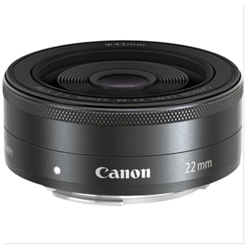 Ống Kính Canon EF-M22mm F2 STM – Đen