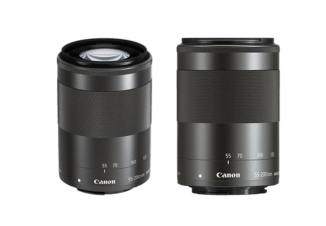 Ống kính Canon EF-M55-200mm F4.5-6.3 IS STM /Đen