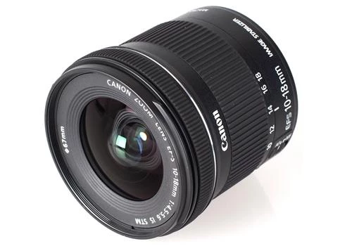 Ống kính Canon EF-S10-18mm F4.5-5.6 IS STM (nhập khẩu)