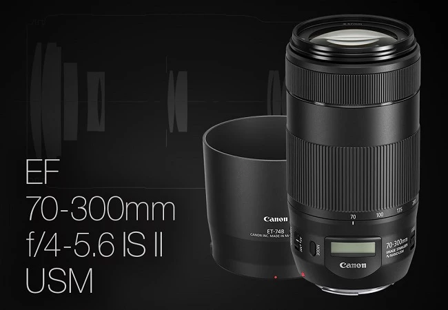 Ống kính Canon EF70-300mm F4-5.6 IS II USM