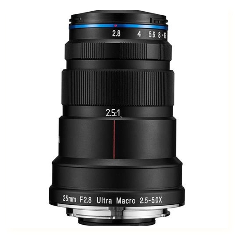 Ống Kính Laowa 25mm f/2.8 2.5-5X Ultra Macro For Canon EF