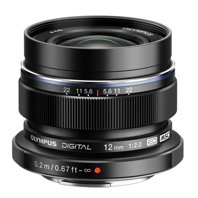 Ống Kính Olympus M.Zuiko Digital ED 12mm F2 (Đen)