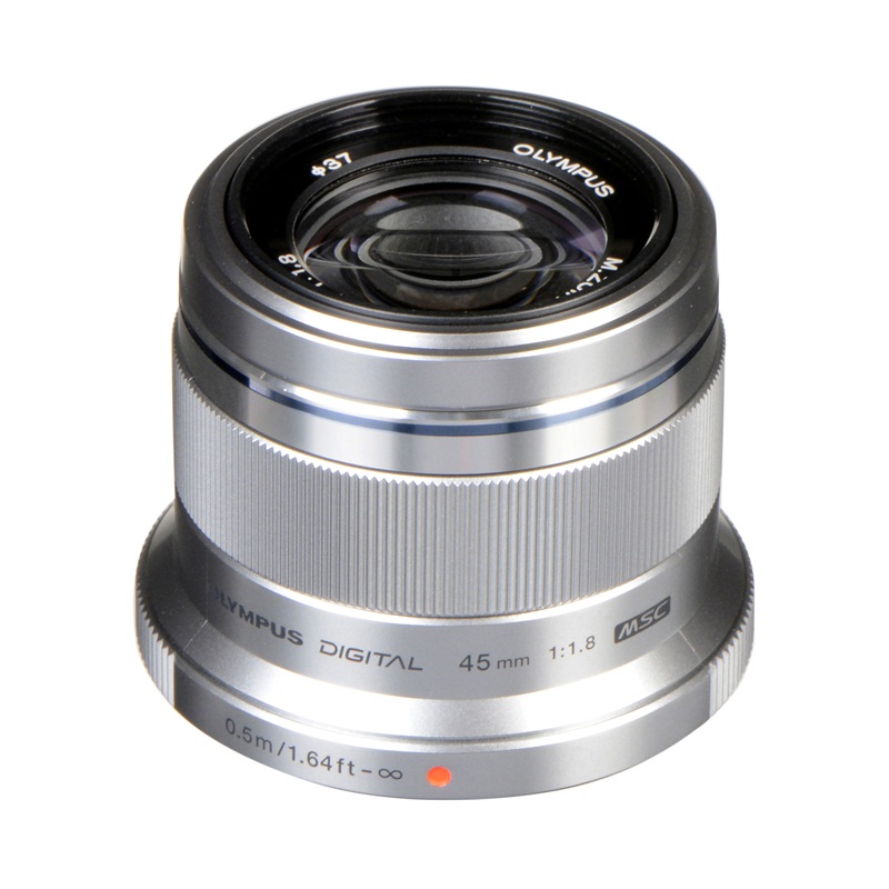 Ống Kính Olympus M.Zuiko Digital ED 45mm F1.8 (Bạc)