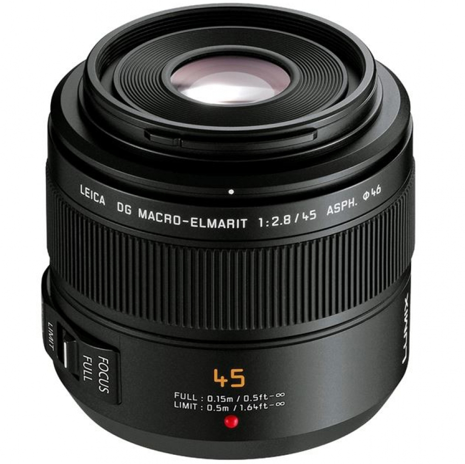 Ống Kính Panasonic LEICA DG MACRO-ELMARIT 45mm F2.8 ASPH MEGA O.I.S.