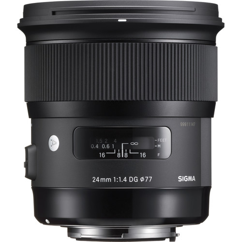 Ống kính Sigma 24mm F1.4 DG HSM Art for Nikon
