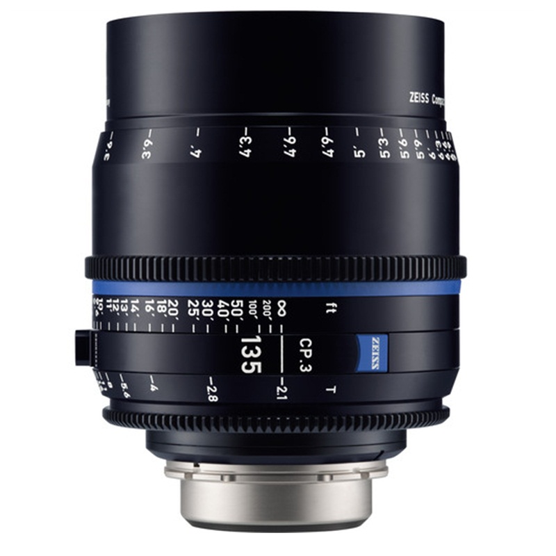 Ống Kính ZEISS Compact Prime CP.3 135mm T2.1 (PL Mount, Meters)