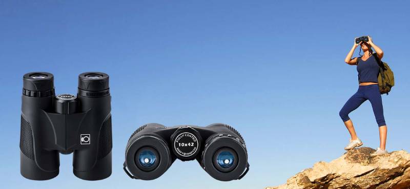 Ống Nhòm K&F 10 x 42 HD BAK4 