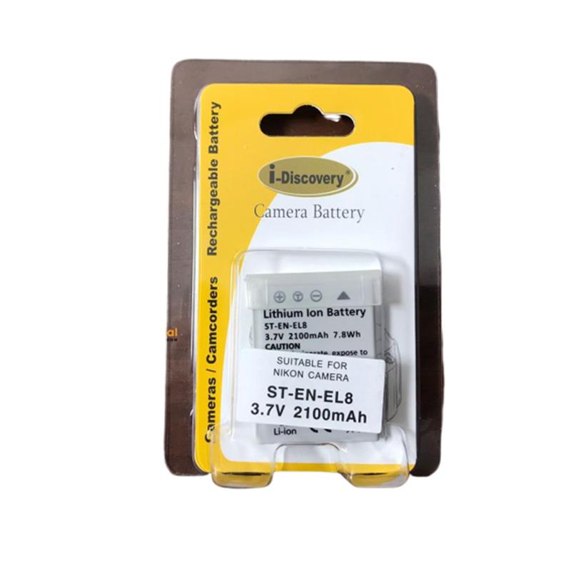 Pin i-Discovery EN-EL8 Cho Nikon COOLPIX S5, S50, S51, S51C, S52, S52C, S6, S7C, S9