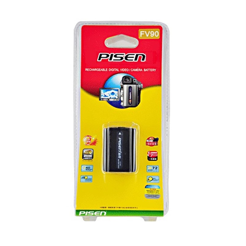 Pin Sạc Pisen FV90 Cho Sony HDR-XR550E/CX550E/HDR-XR520E/XR500E/CX150E/CX350E/XR150E/XR350E/DCR-SR300E/