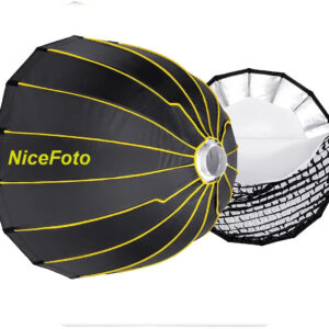 Quick Softbox Pro Deep PARABOLIC Nicefoto 120cm with grid - Bowens mount