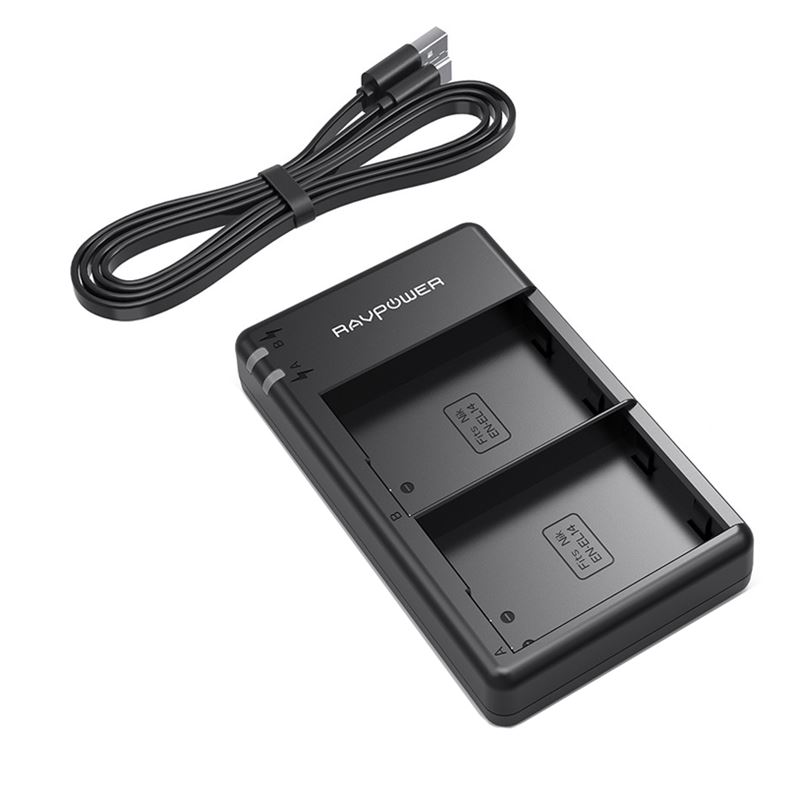 Sạc Rawpower EL14 For Nikon D3100, D3200, D3400, D5100, D5200, P7000, P7100,D5300, D5500, D5600...
