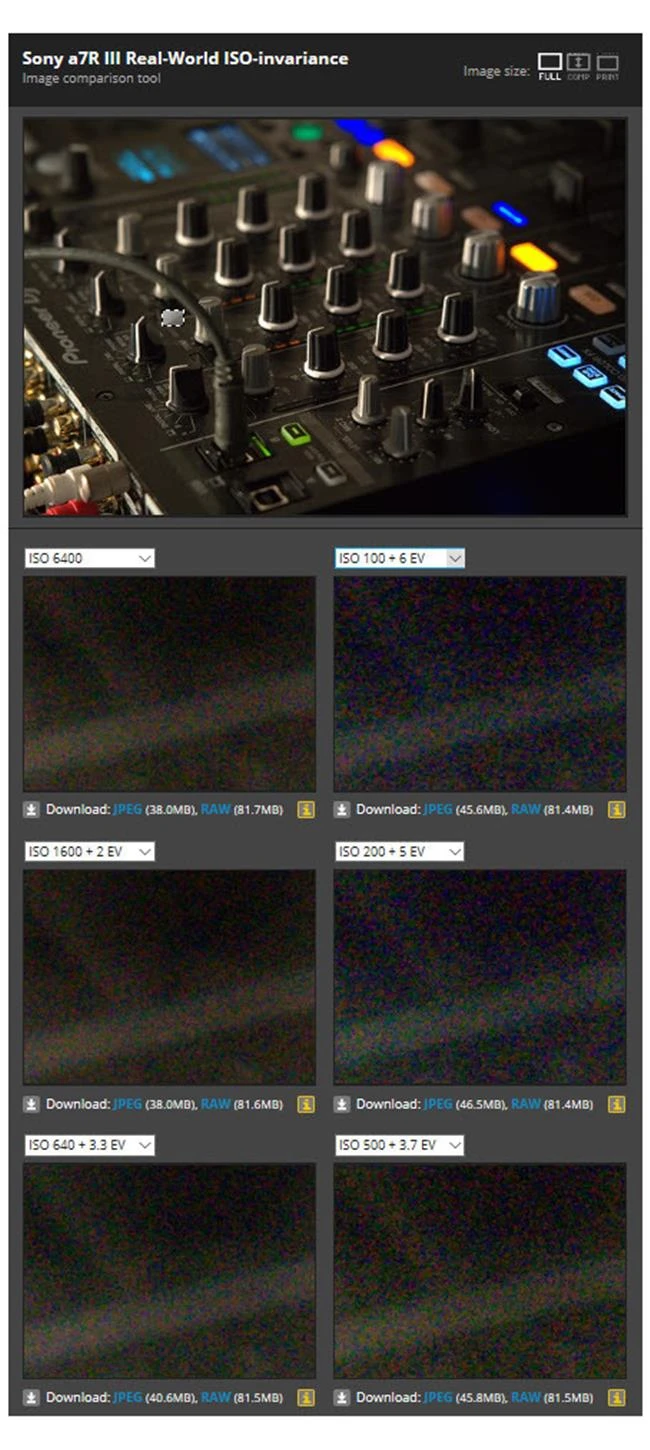 Sony A7R Mark III có dải tương phản Dynamic Range gần bằng Nikon D850