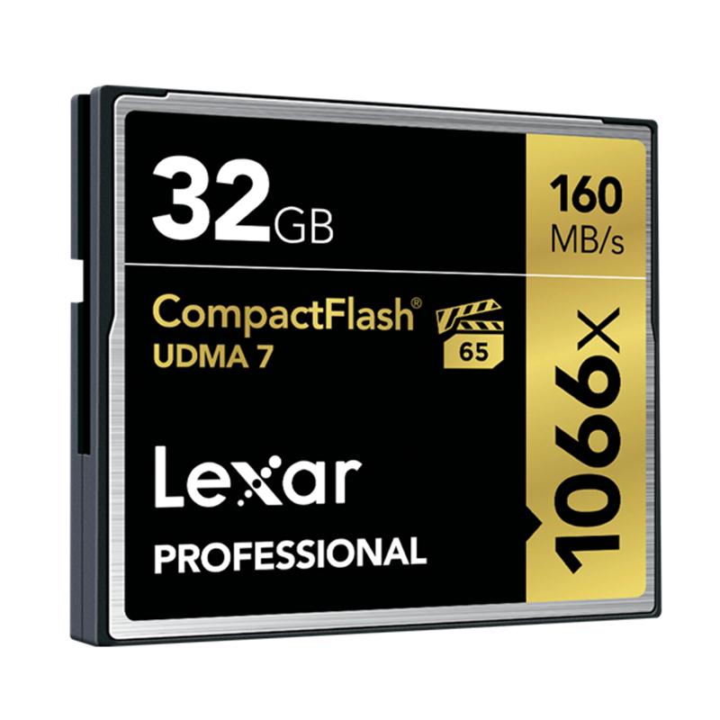 Thẻ Nhớ CF Lexar 32GB 160MB/155MB/s (1066x)